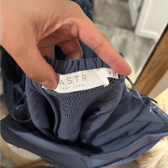 ASTR the Label Zurina Off Shoulder Puff Sleeve Midi Dress - Picture 5 of 5